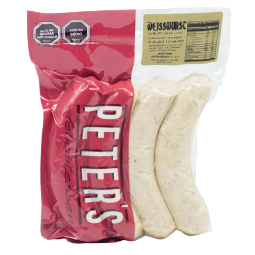 Longaniza alemana Weisswurst - Peter´s | 4 unidades