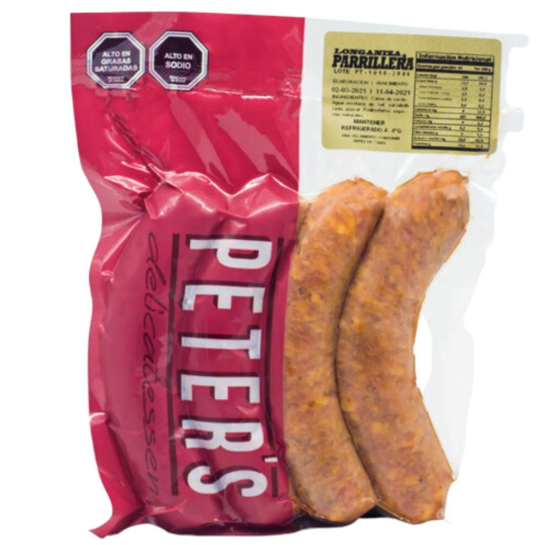 Longaniza Parrillera - Peter´s | 4 unidades 125g