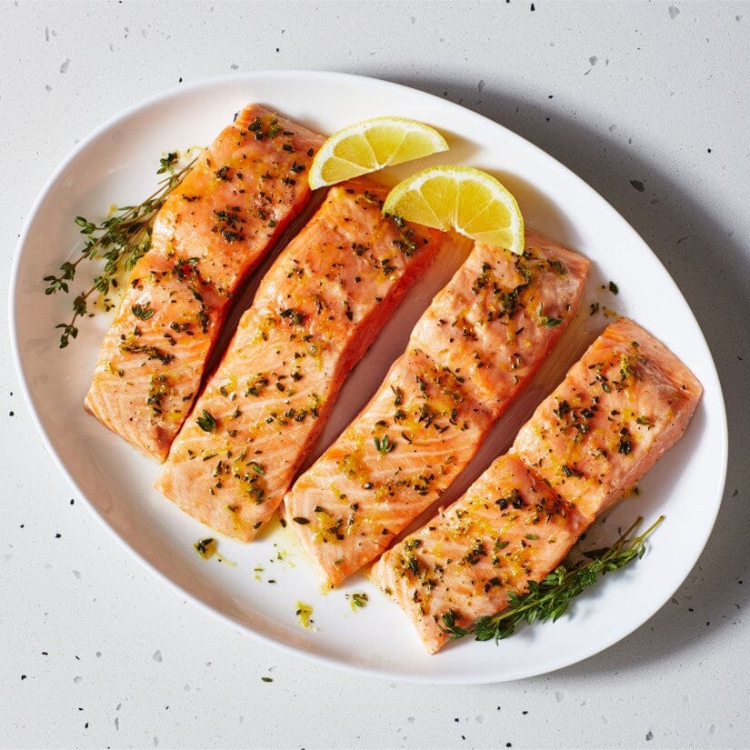 Nuestros medallones de salmón austral son ideales para conquistar a cualquiera.