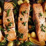 Medallón de salmón austral sin piel son ideales para acompañar con tu ensalada favorita