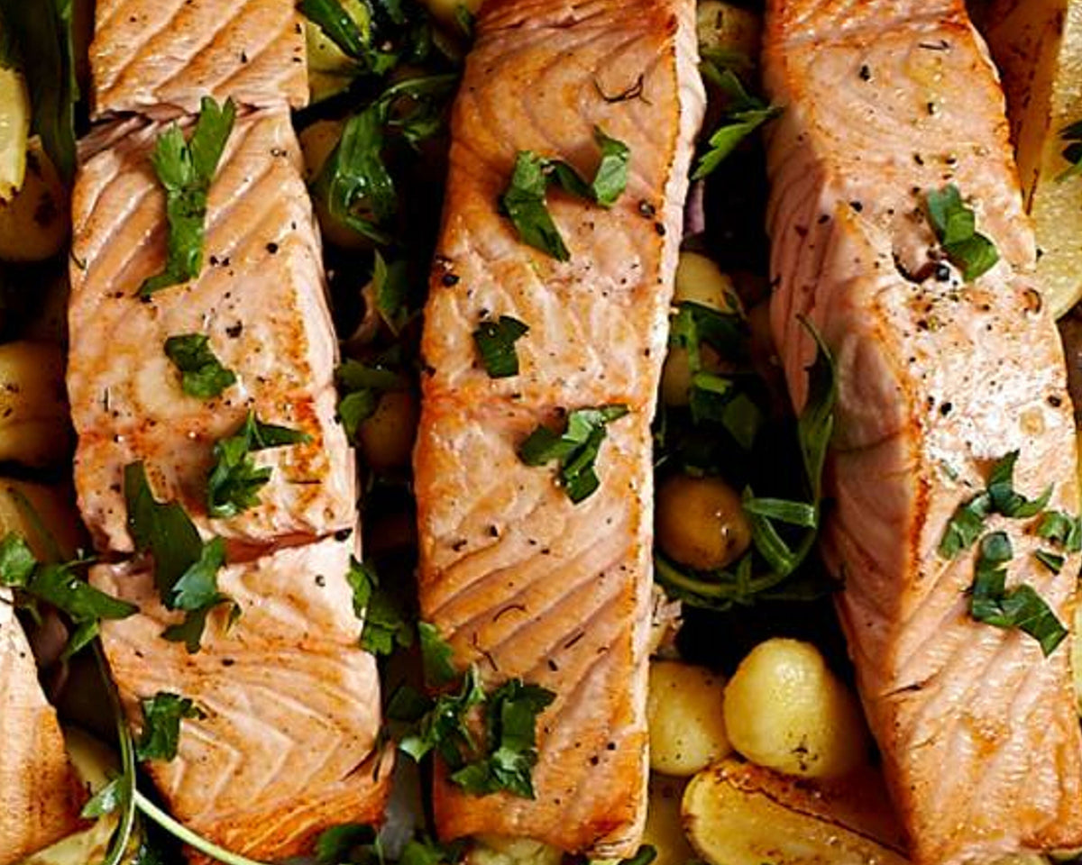 Medallón de salmón austral sin piel son ideales para acompañar con tu ensalada favorita