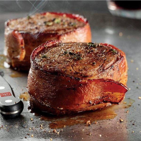 Medallones de filete con tocino | 2 unidades de 180 g cada una (aprox)