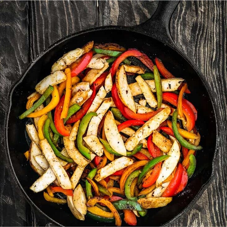 Pechuga de pavo en juliana