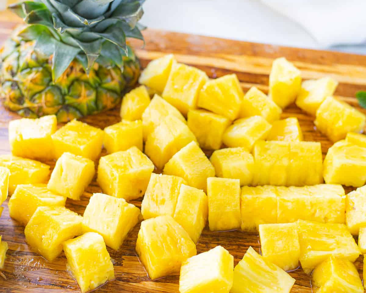 Piña congelada en trozos | 1 kg (aprox) - Granja Magdalena