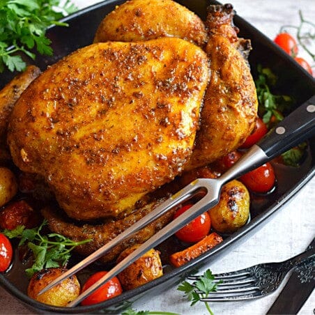Existen un fin de recetas para cocinar un pollo entero