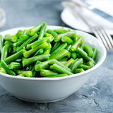 Porotos verdes congelados corte americano, listos para hacer
