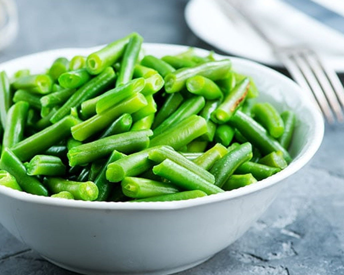 Porotos verdes congelados corte americano, listos para hacer