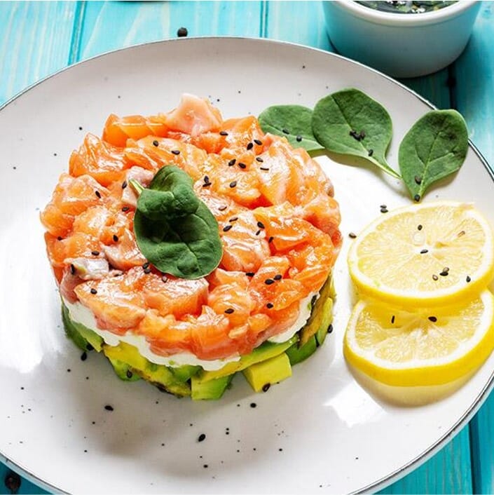 Tártaro de salmón | 250 g (aprox)