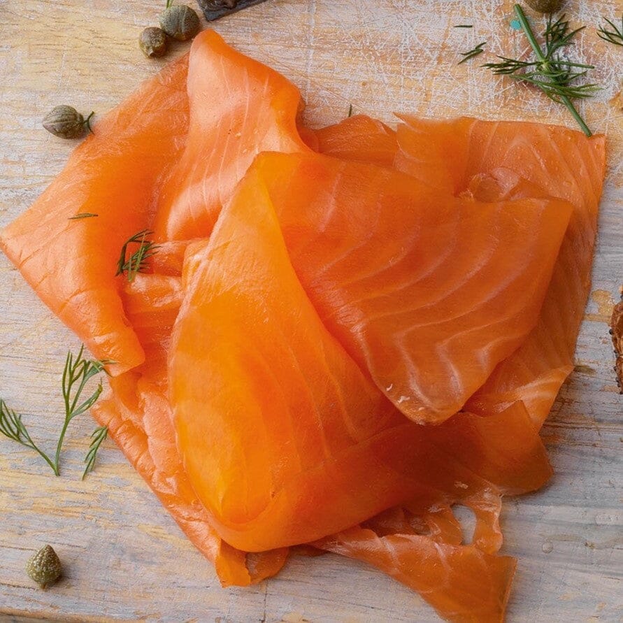 Trucha ahumada laminada