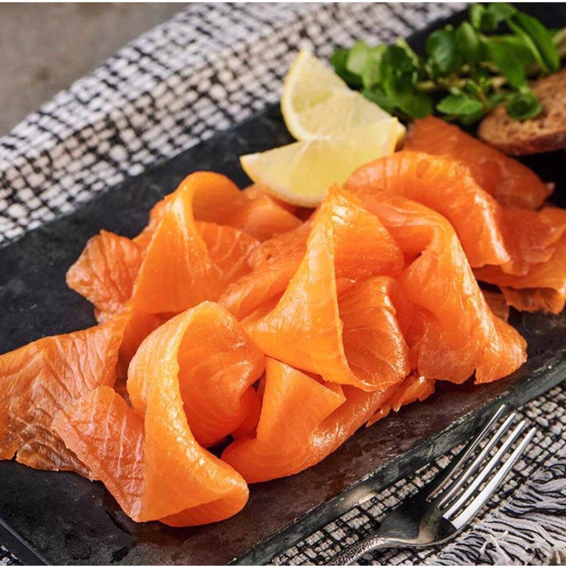 Trucha ahumada laminada